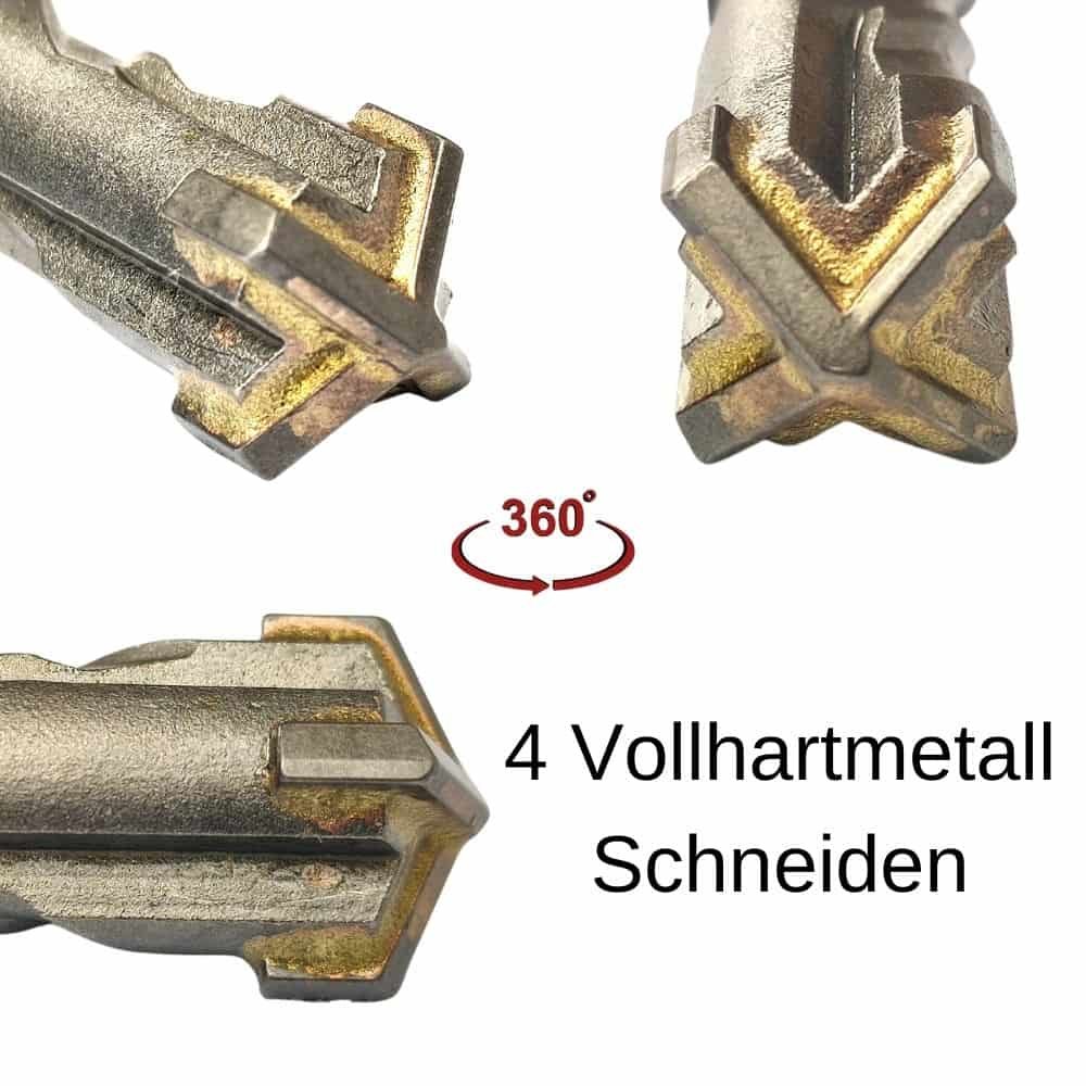 Hammerbor til SDS-PLUS 4-skærer Ø 5,0mm x 110mm længde-1