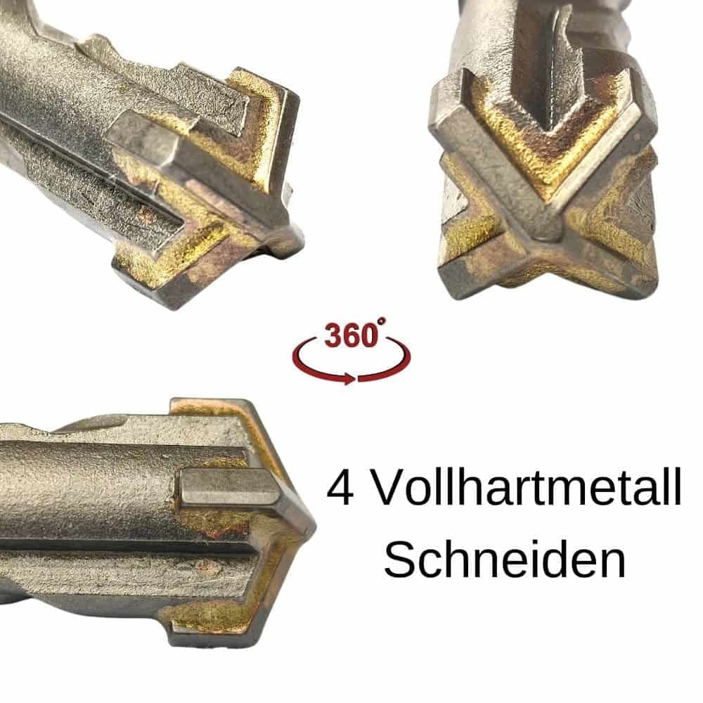 Hammerbor til SDS-PLUS 4-skærer Ø 6,0mm x 160mm længde-1