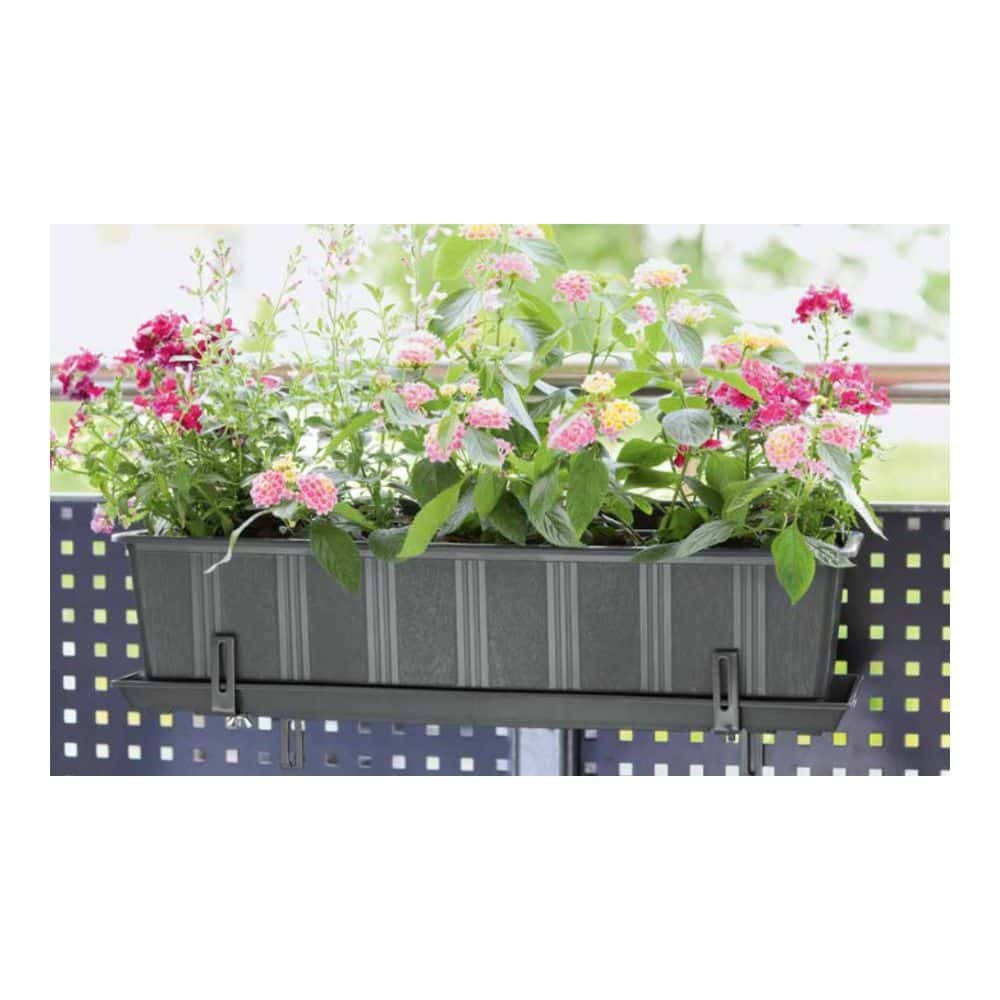 Blomsterkasse STANDARD ca.40 cm, antracit-0