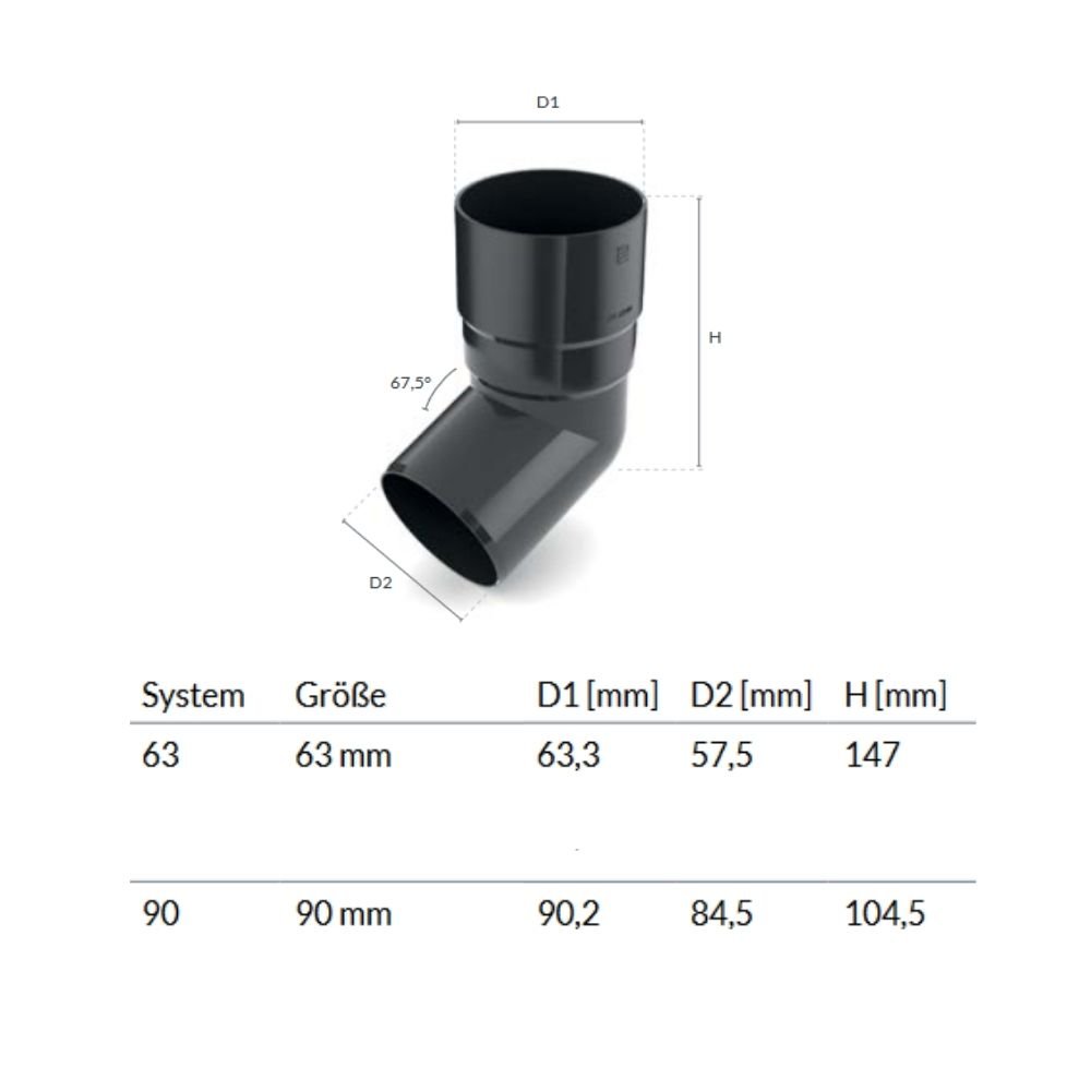 Bue 67, 5° brun System 90-0