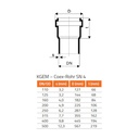 KGF Skaktfoder DN/OD 200/240-0