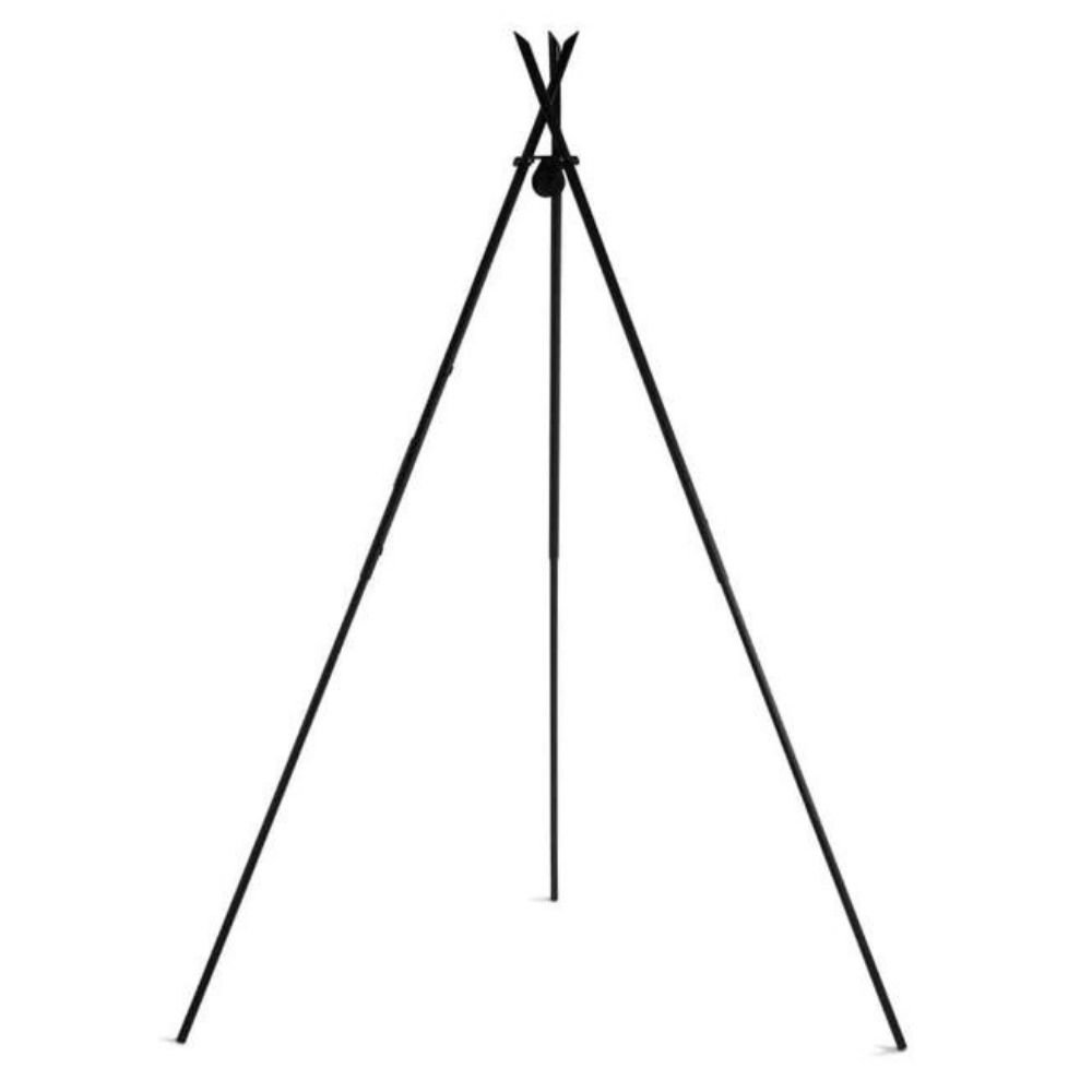 Drejelig grill "TIPI" 210 cm + Grillrist 80 cm i rustfrit stål-0