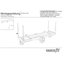 Langmaterialvogn med 4 stænger (PO)-0