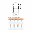 KGEA Gren DN/OD 250/160 45 grader-0