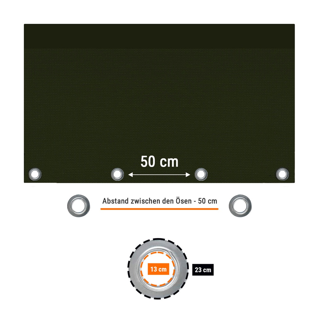 280 g/m² grøn 10 x 10 (100m²) afdækningspresenning-3