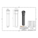 HTsafeEM DN/OD 32 x 250 mm-1