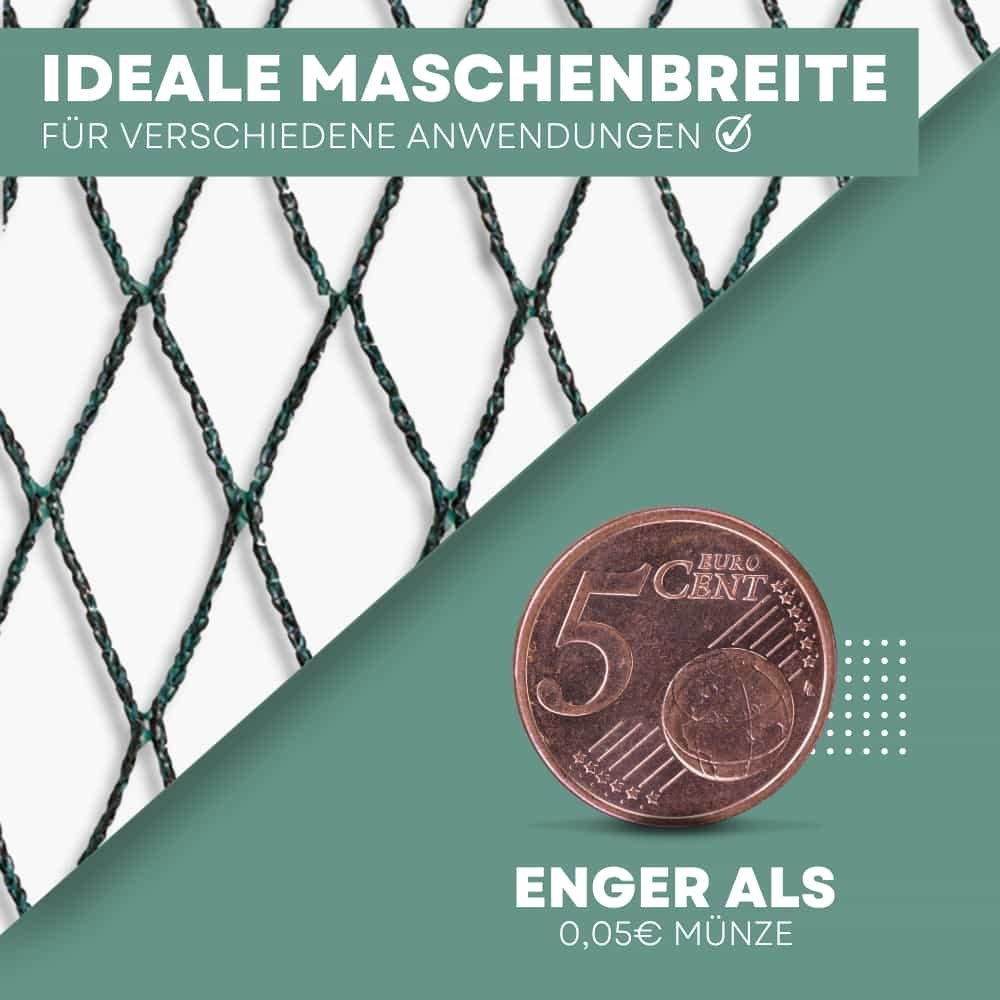 Fugle- og havedamsnet 4 m x 10 m (40m²)-0