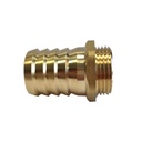 Tank + Regnvandstønde Gennemføring lige AG 1 1/4" x Studs 1"/25mm-2