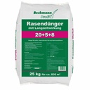 25 kg græsgødning med langtidseffekt 20+5+8 Beckmann for ca. 830m²