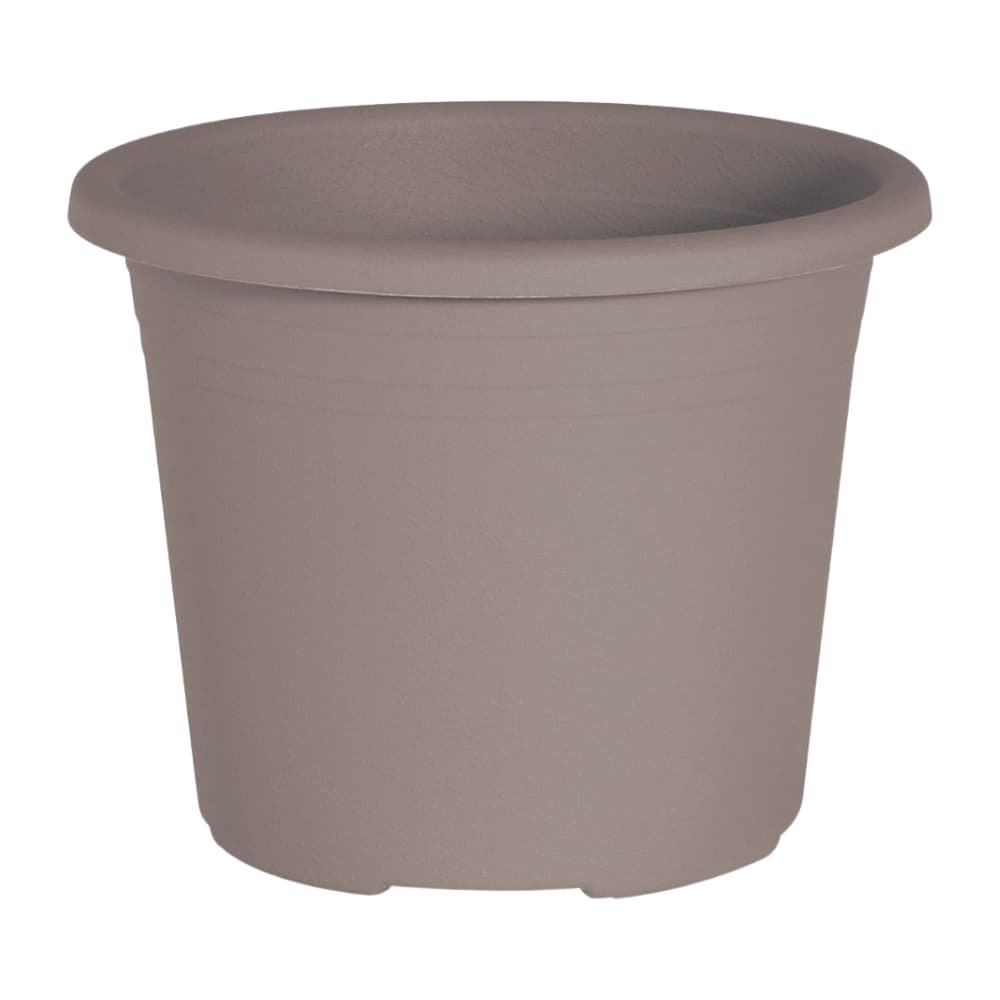 Blomsterpotte CYLINDRO ca. Ø 35 cm / 14, 5 Liter - taupe