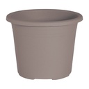 Blomsterpotte CYLINDRO ca. Ø 35 cm / 14, 5 Liter - taupe