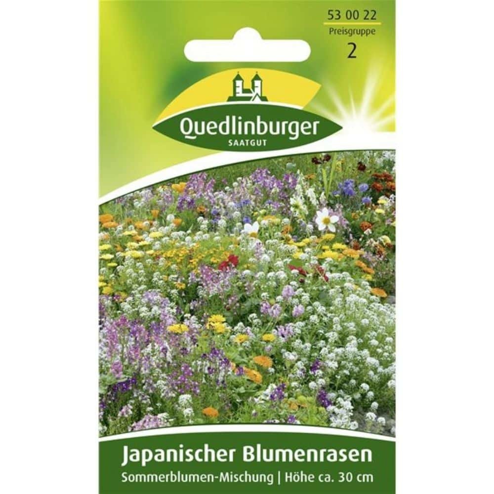 Japansk blomsterplæne, sommerblomstblanding