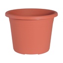 Blomsterkrukke CYLINDRO ca. Ø 25 cm / 5, 5 Liter - terracotta