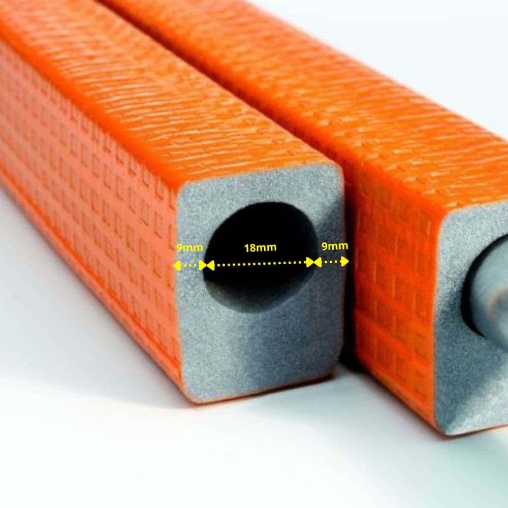 EXZENTROFLEX® Compact 2m Ø 18 mm 9 mm isolering