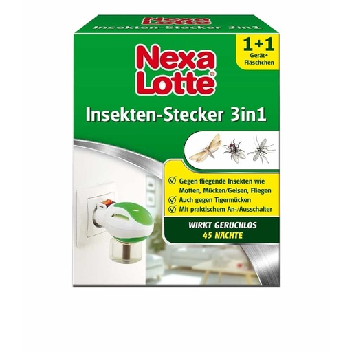 [BONI-3902] NEXA LOTTE® Insektbeskyttelse 3 i 1 - 1 enhed med 35 ml aktivstof flaske