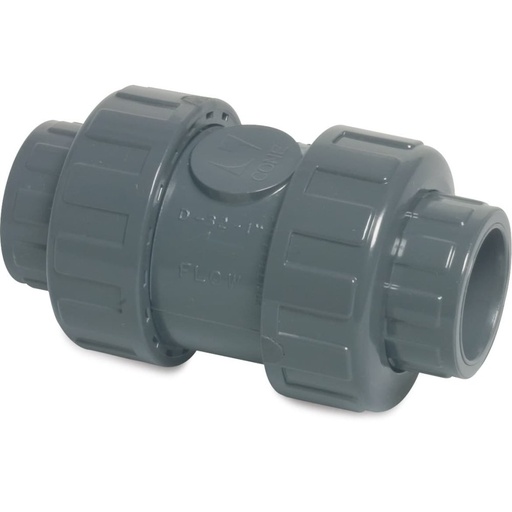 [BONI-42304K] PVC-U kontraventil 50 mm limmuffe